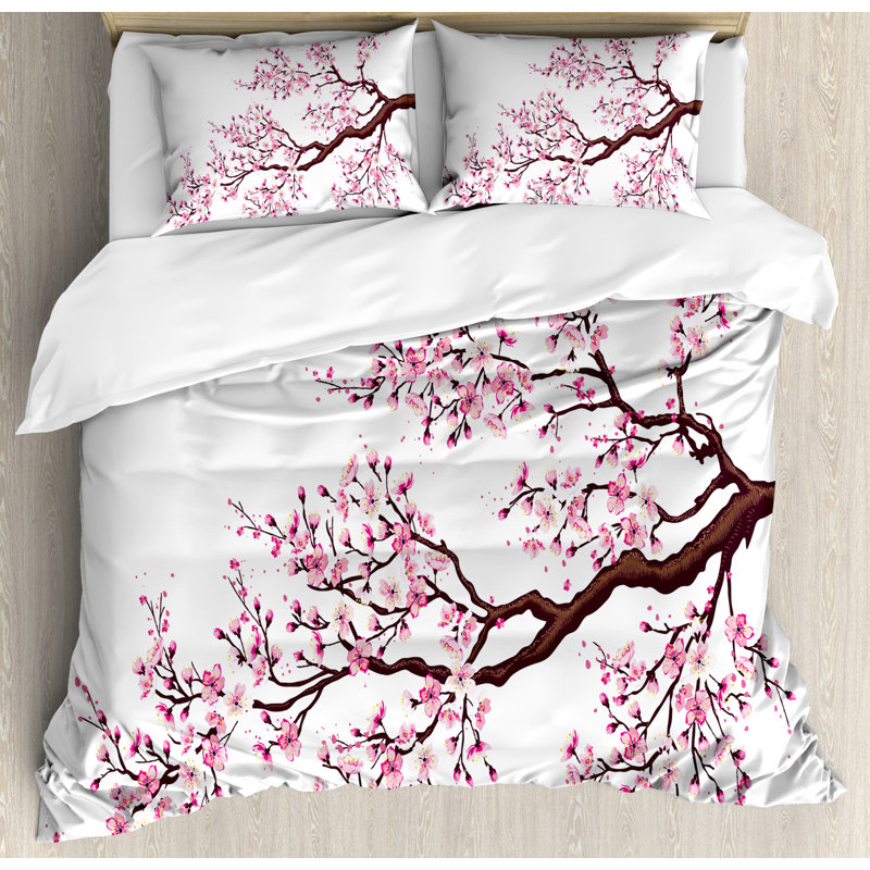 Ambesonne Japanese Duvet Cover Set & Reviews Wayfair